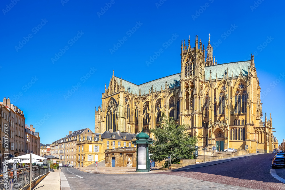 Kathedrale von Metz, Grand Est, Frankreich 