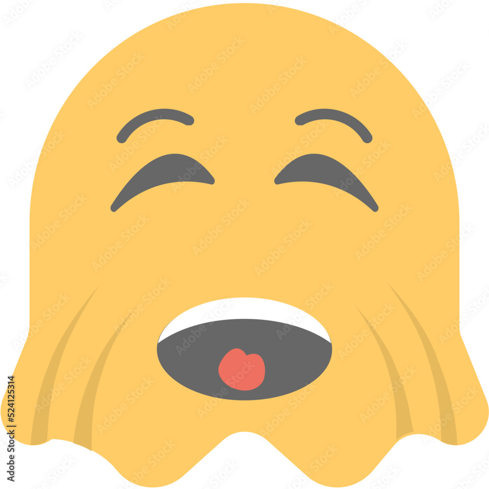 Fototapeta premium Ghost Emoji