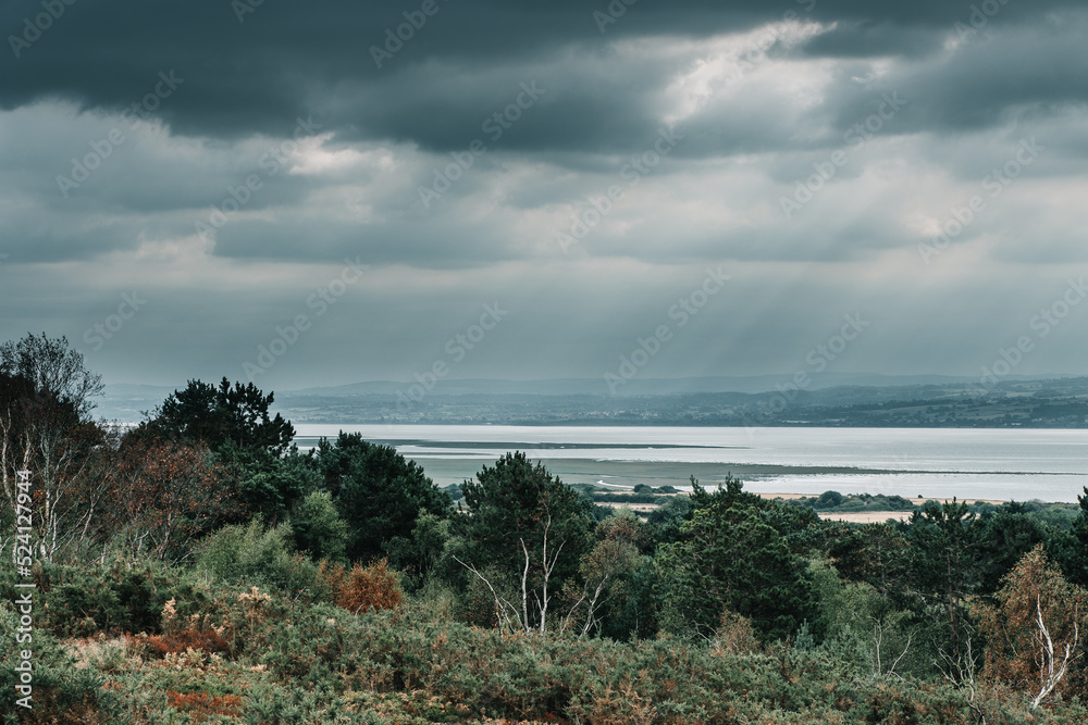 storm over the river dee