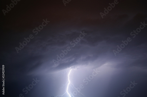 Quadro su tela lightnings