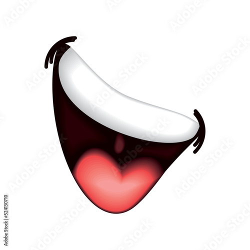 smiling mouth icon