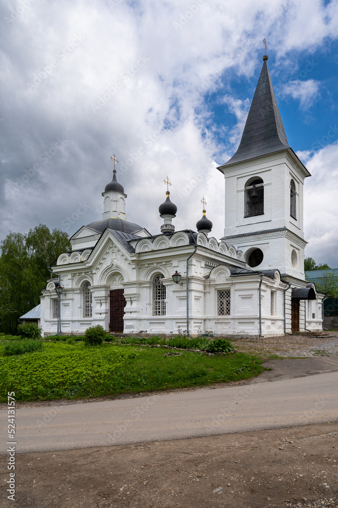 Resurrection Church in the city of Tarusa, Kaluga region, Russia.