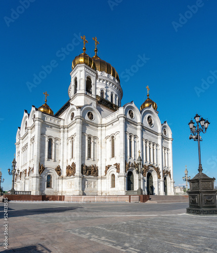 The Cathedral Of Christ The Savior -the main church of Russia,in Moscow. © larisa_stock