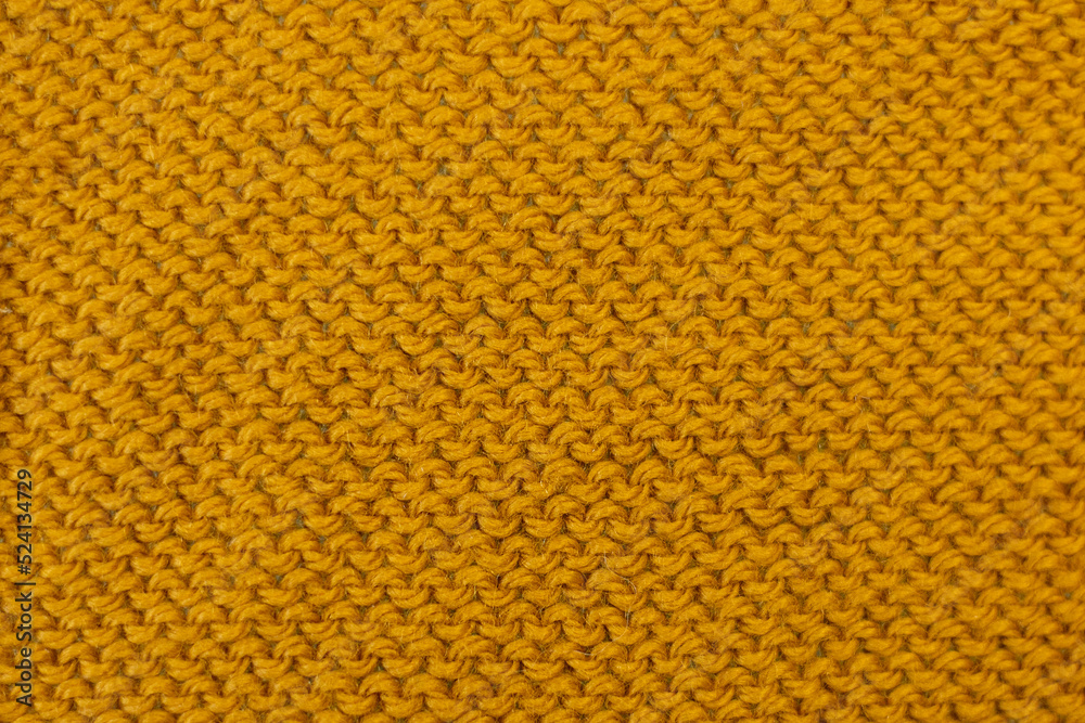 Fototapeta premium cotton knitting texture. knitting patterns and facial loops, background.