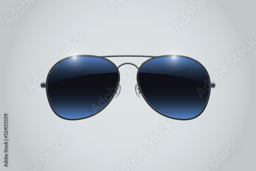 Aviator sunglasses illustration background. Bright lenses. Colorful.Aviator sunglasses illustration background. Police isolated sunglasses