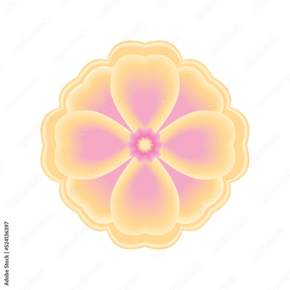 Fototapeta premium natural flower icon
