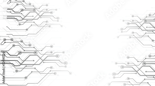 high computer color background. modern futuristic, engineering, Quantum computer technologies concepts, Futuristic circuit board background