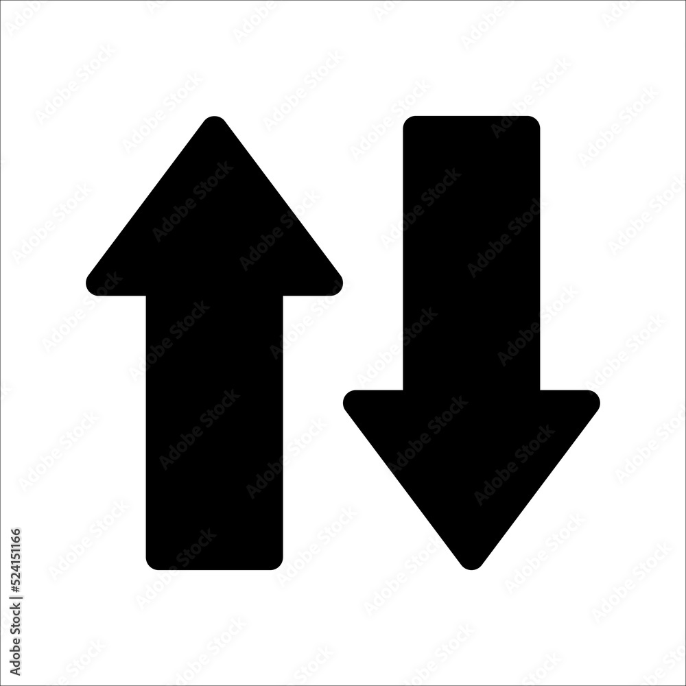 Transfer arrow line icon. linear style sign for mobile concept and web design. Right arrow left simple line vector icon. Symbol, logo illustration. Transfer arrow line icon. linear style sign for mobile concept and web design. Right arrow left simple line vector icon. Symbol, logo illustration.