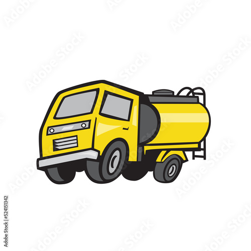 Baby Fuel Tanker Cartoon