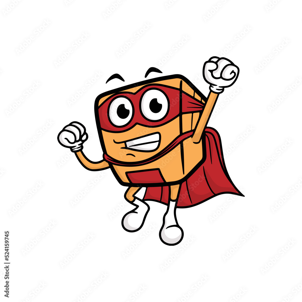 box cartoon character box cartoon character