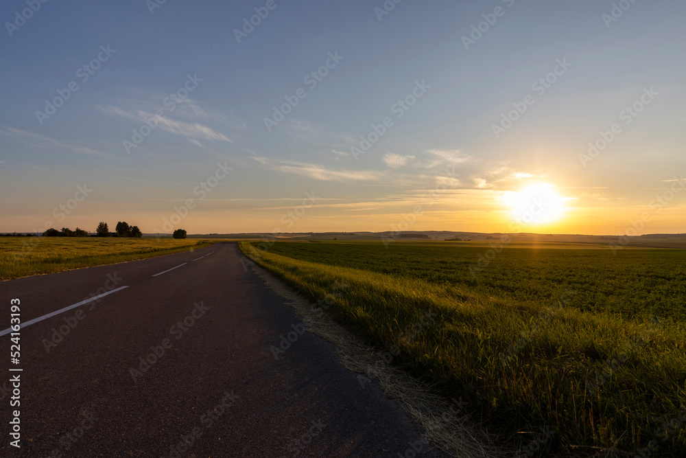 paved road for car traffic paved road for car traffic