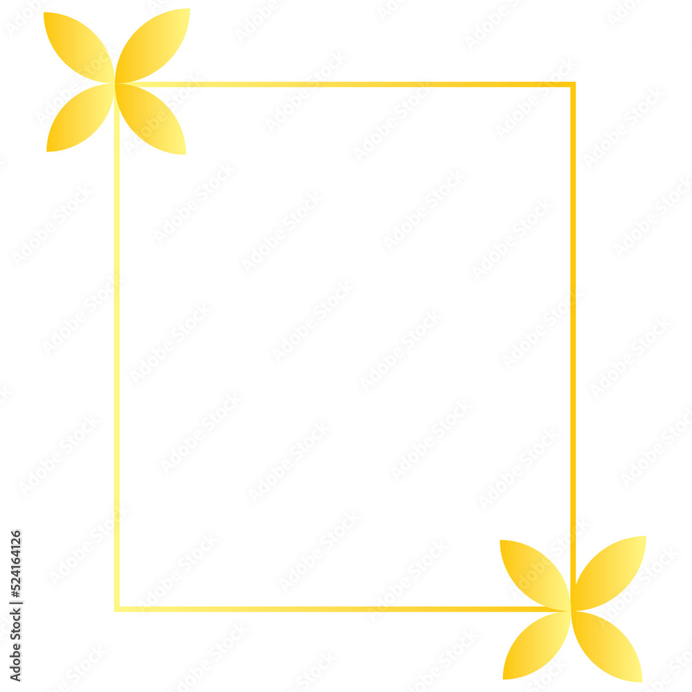 Obraz premium Gold Frame