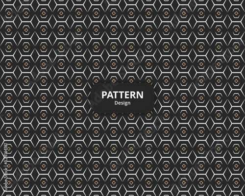 Abstract clean minimal ornament colorful luxury pattern  geometric background design