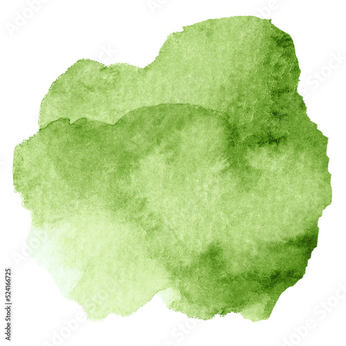 Green watercolor