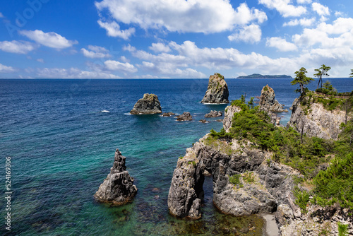 青海島海上アルプス 山口県長門市