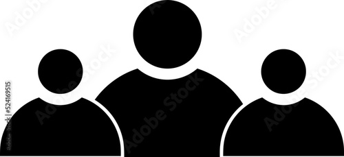People icon vector. User, employee icon symbol illustration.eps