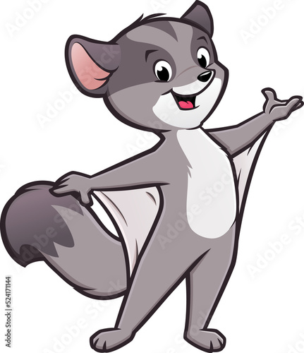Cartoon Sugar Glider