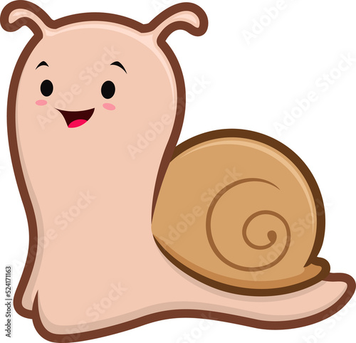 Cartoon Snail