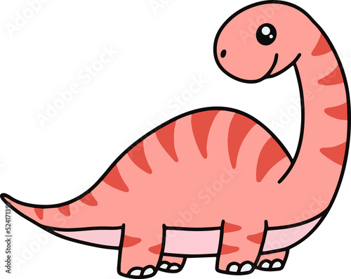 Dino Fossil Dinosaurs Baby kids Animal Cartoon Doodle Funny Clipart