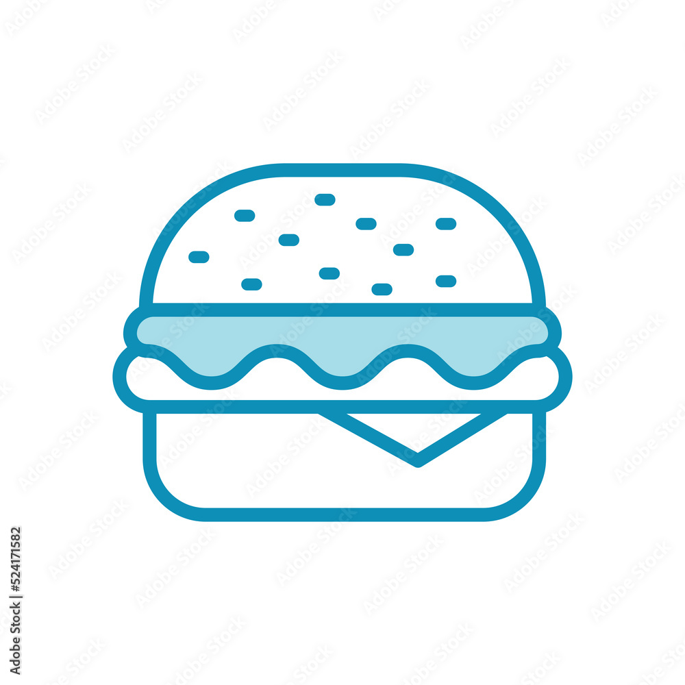 hamburger icon vector design template in white background hamburger icon vector design template in white background