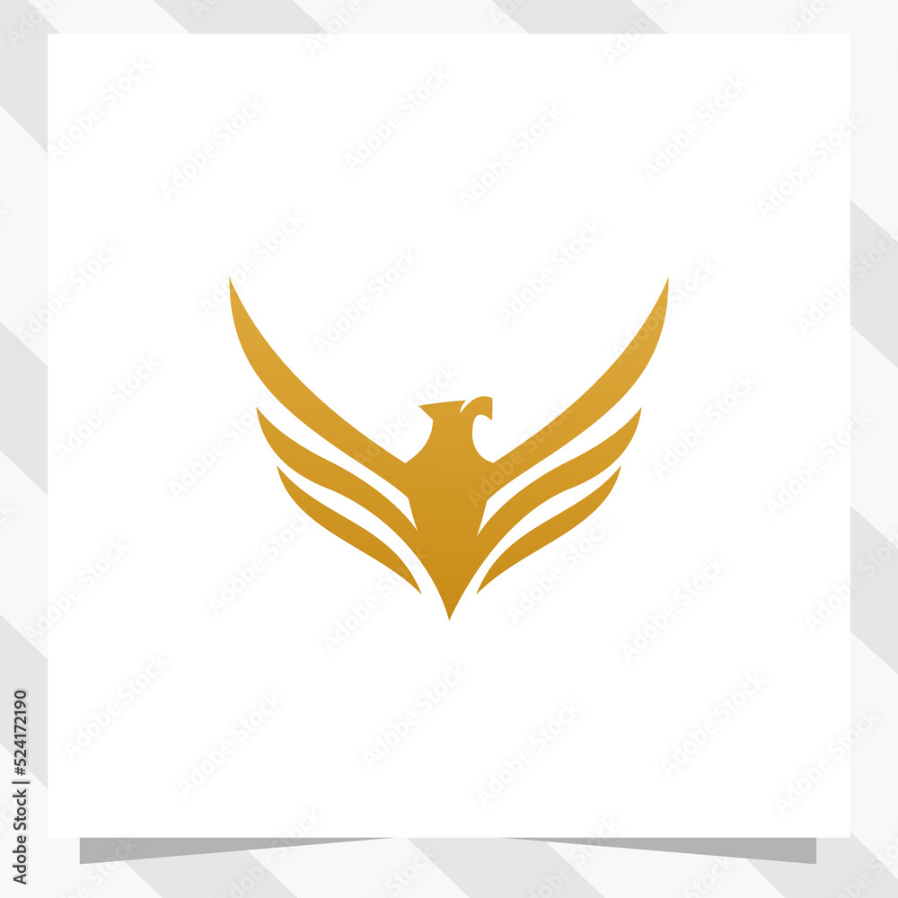 eagle logo design template eagle logo design template