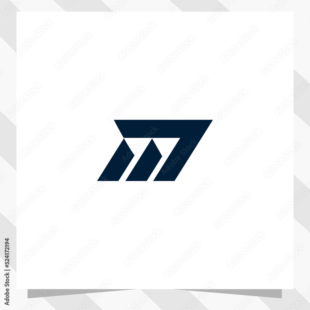 letter m logo template letter m logo template