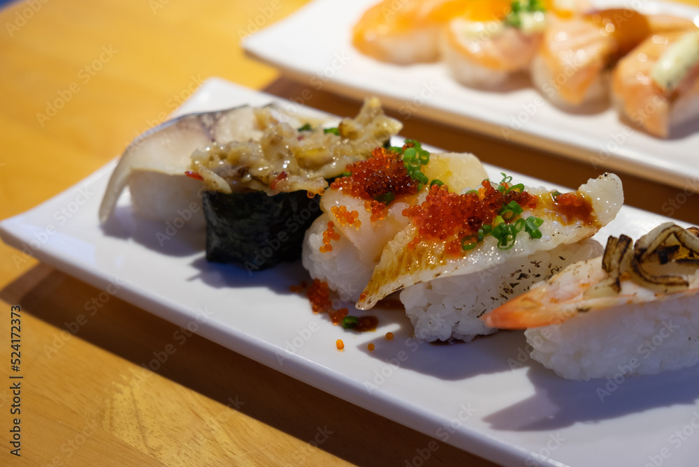 Assorted Sushi plate Assorted Sushi plate