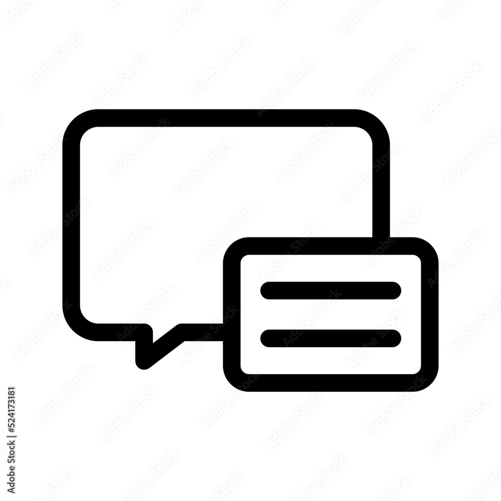 Conversation Icon Vector Symbol Design Illustration Conversation Icon Vector Symbol Design Illustration