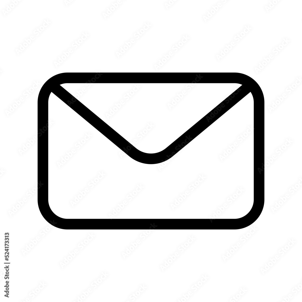 Envelope Icon Vector Symbol Design Illustration