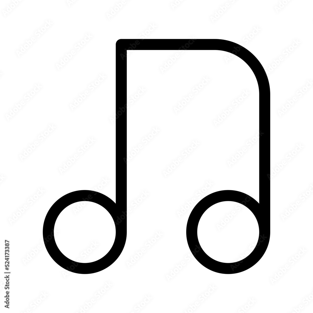 Music Icon Vector Symbol Design Illustration Music Icon Vector Symbol Design Illustration