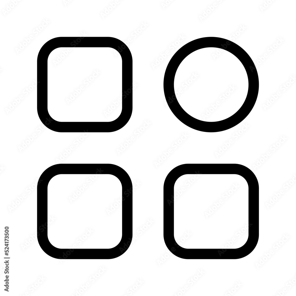 Grid Icon Vector Symbol Design Illustration Grid Icon Vector Symbol Design Illustration