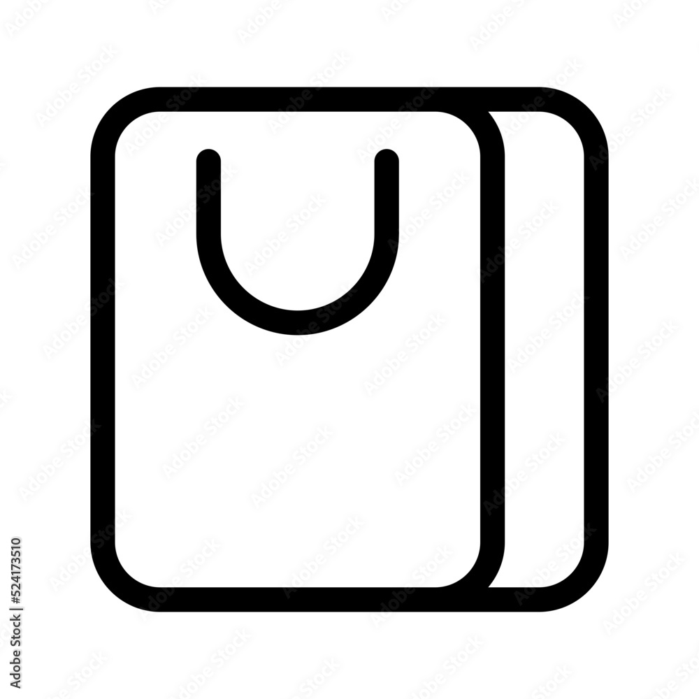 Shopping Bag Icon Vector Symbol Design Illustration Shopping Bag Icon Vector Symbol Design Illustration