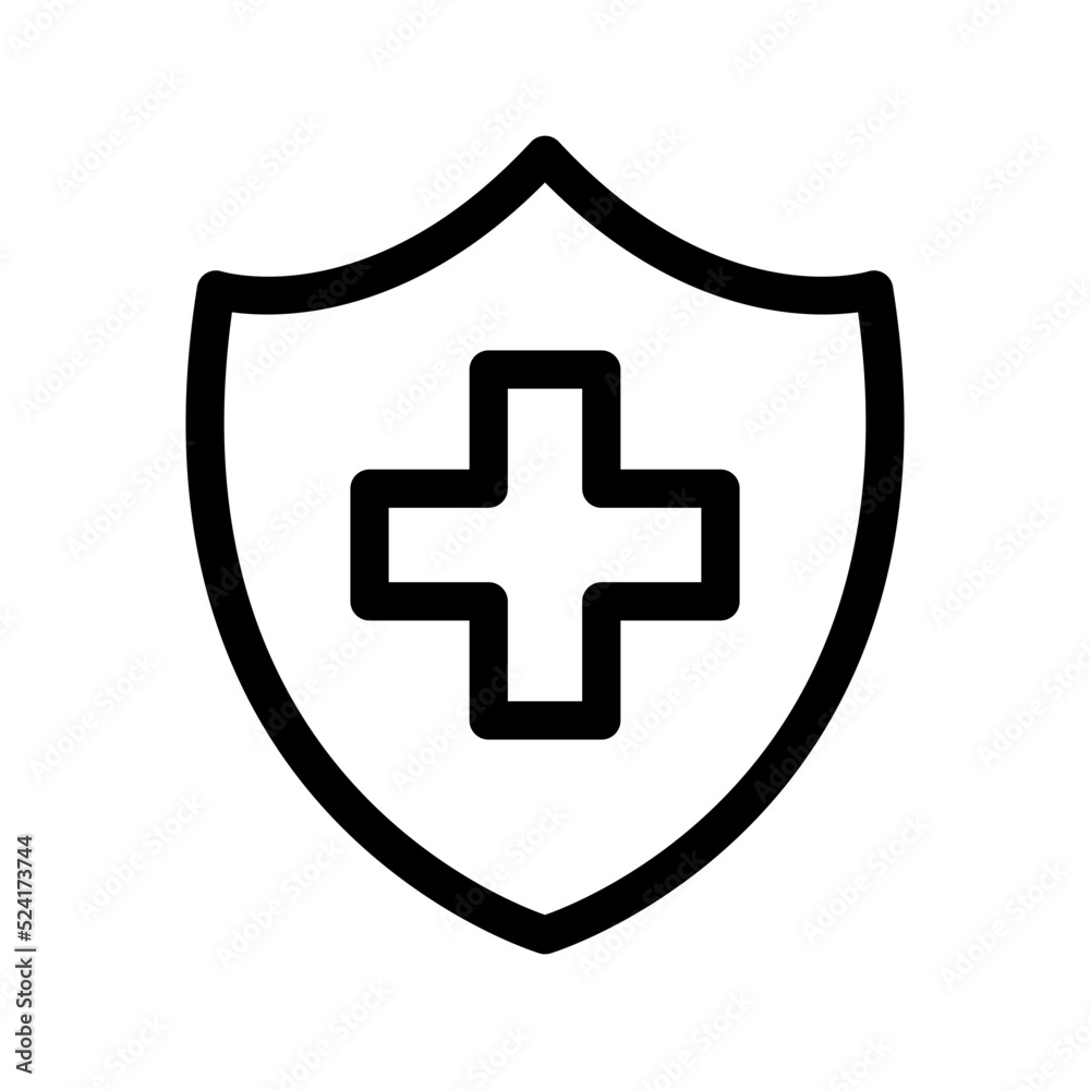 Health Insurance Icon Vector Symbol Design Illustration Health Insurance Icon Vector Symbol Design Illustration