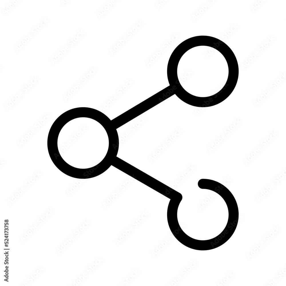 Share Icon Vector Symbol Design Illustration Share Icon Vector Symbol Design Illustration