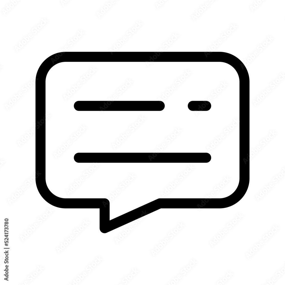Message Icon Vector Symbol Design Illustration Message Icon Vector Symbol Design Illustration