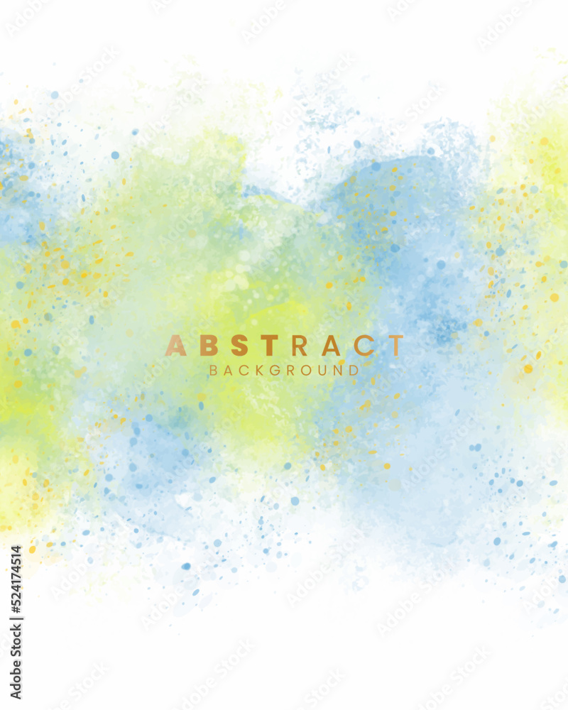 Fototapeta premium abstract watercolor textured background. Design for your date, postcard, banner, logo.