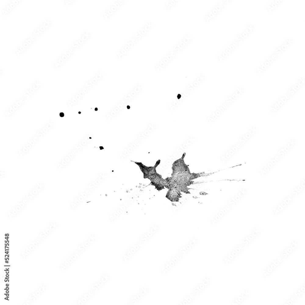 black ink splash and stroke for design element and overlay black ink splash and stroke for design element and overlay