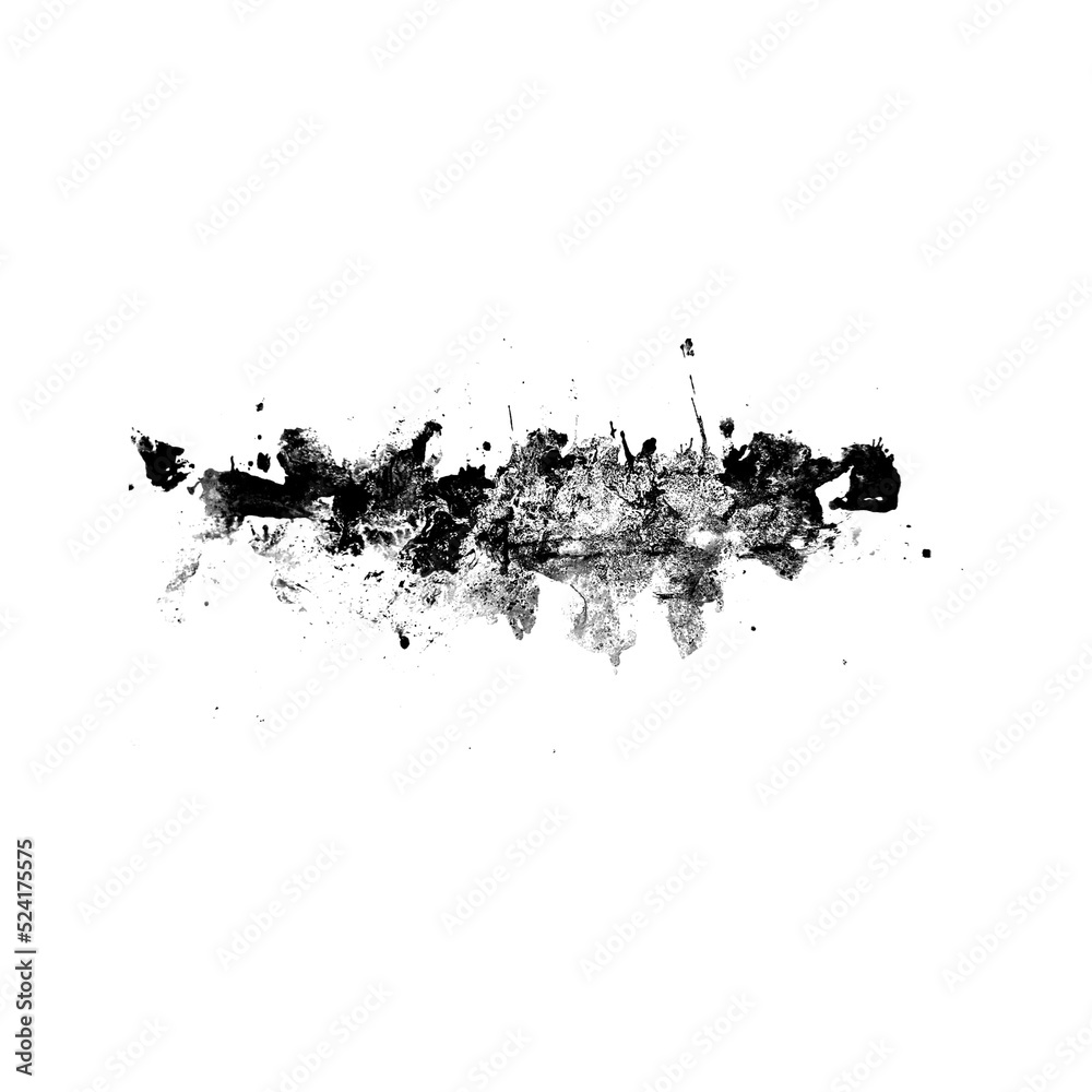 black ink splash and stroke for design element and overlay black ink splash and stroke for design element and overlay