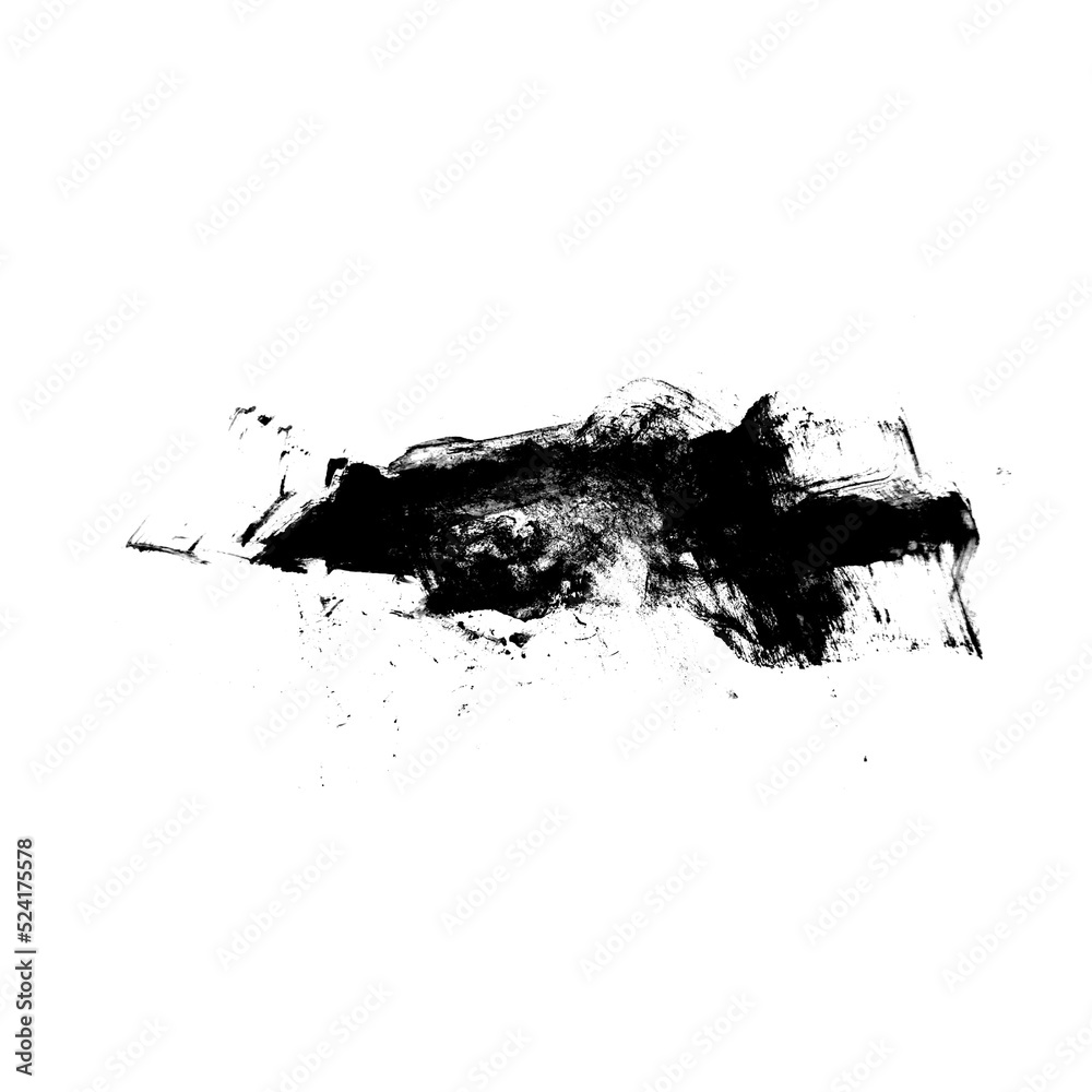 black ink splash and stroke for design element and overlay black ink splash and stroke for design element and overlay