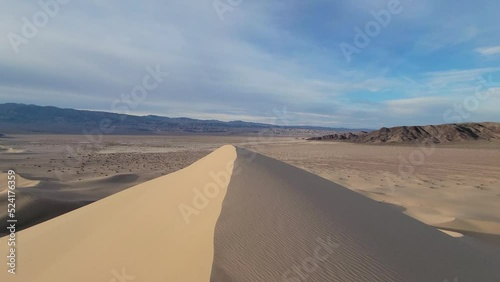 sand dunes in park - Death valley national park photo