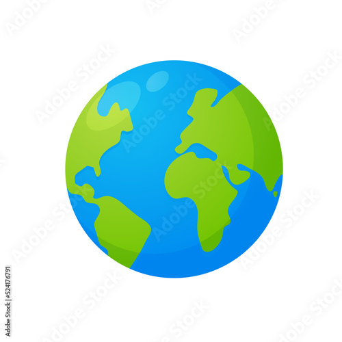 Fototapeta Naklejka Na Ścianę i Meble -  world map vector science learning tourism concept