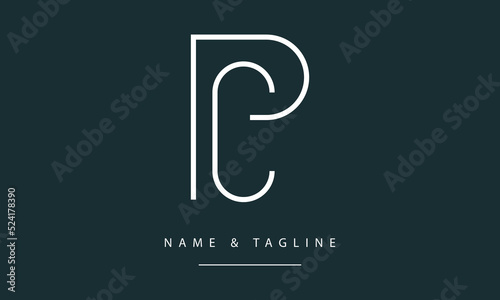 Alphabet letter icon logo PC