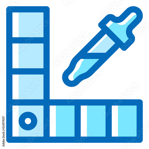 color picker Icon Illustration