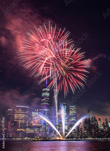 fireworks over the city © Sheik