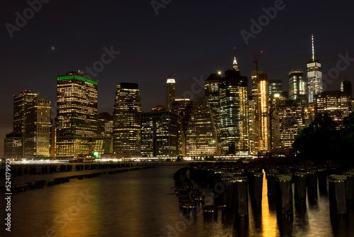 city skyline at night © Sheik