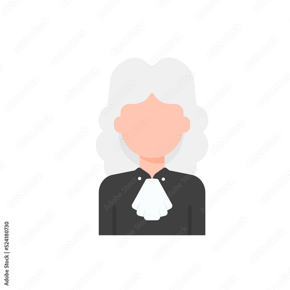 cartoon judge vector concept of fair judgment cartoon judge vector concept of fair judgment