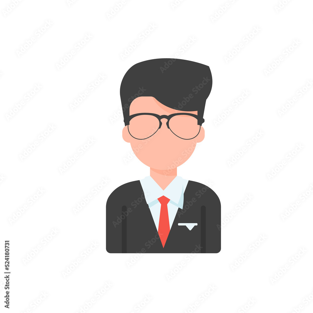 cartoon judge vector concept of fair judgment