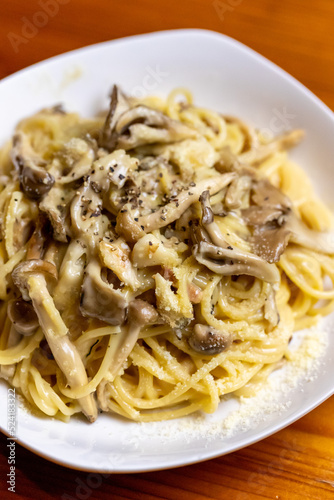 Wallpaper Mural きのこクリームパスタ Torontodigital.ca