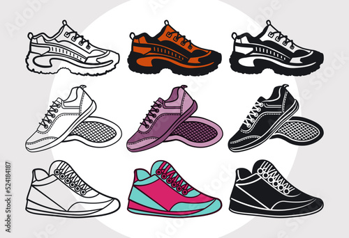 Sneakers SVG Bundle | Sneakers Svg | Shoes Svg | Running Shoes Svg | Chucks Svg | Trainer Svg |

Converse Svg | Footwear Svg | Casual Shoes Svg