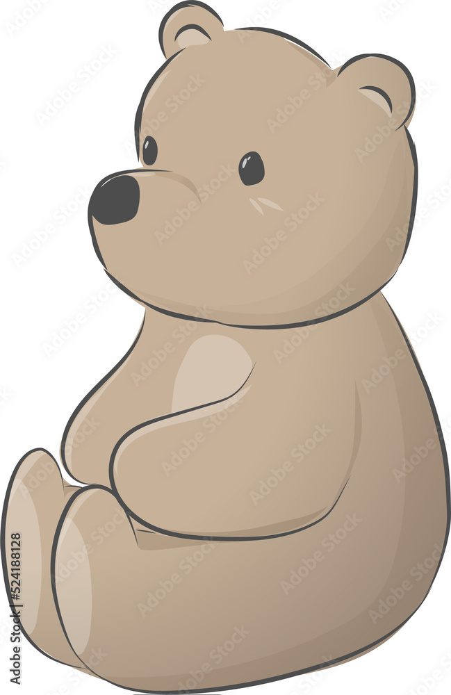 cute bear cartoon element cute bear cartoon element